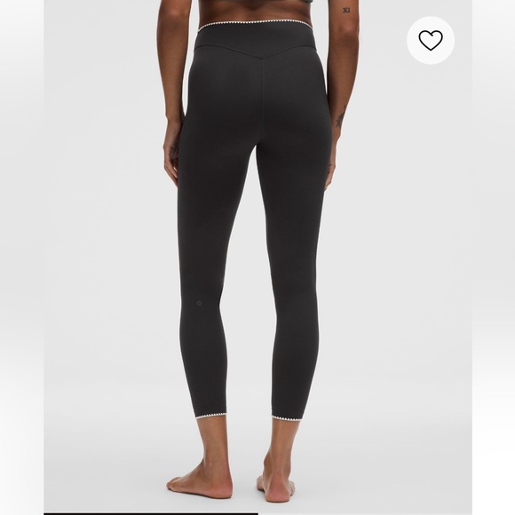 Lululemon stitch trim high-rise tight 25’’ - Picture 2 of 3